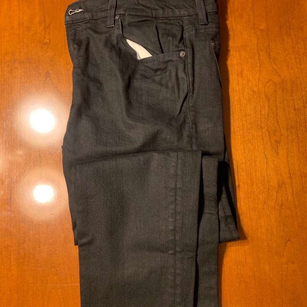 7 for all mankind black adrien jeans